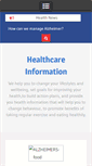Mobile Screenshot of 1healthcare.net